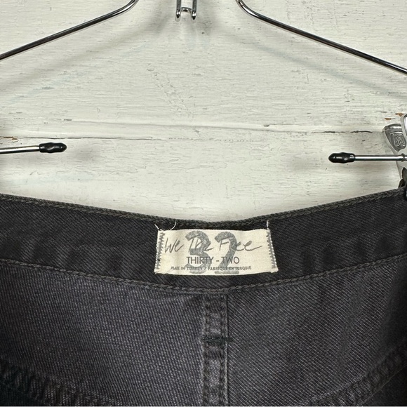 Free people Maggie mid rise straight leg jeans distressed size 32 - Picture 7 of 7